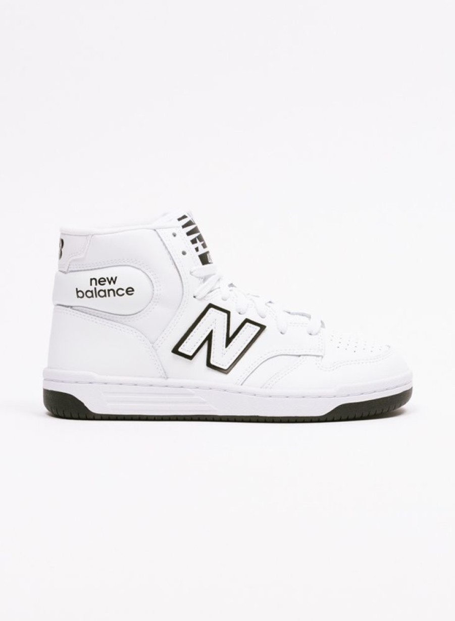 New Balance Sneakers | New Balance Bb 480 Hi Coa White Black