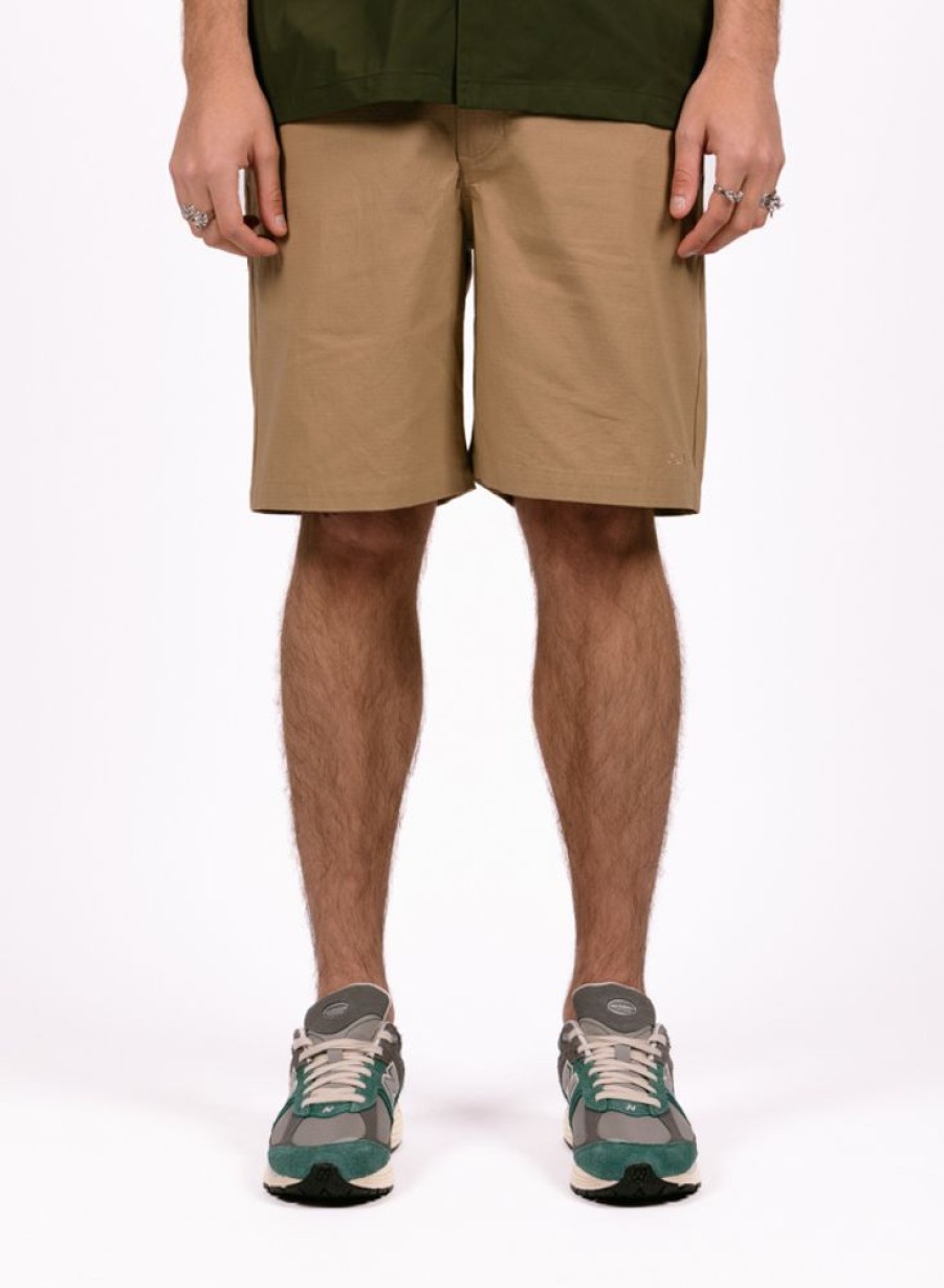 Olaf Hussein Shorts | Olaf Hussein Utility Shorts Khaki