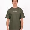 Daily Paper T-Shirts | Daily Paper Logotype Ss T-Shirt Chimera Green