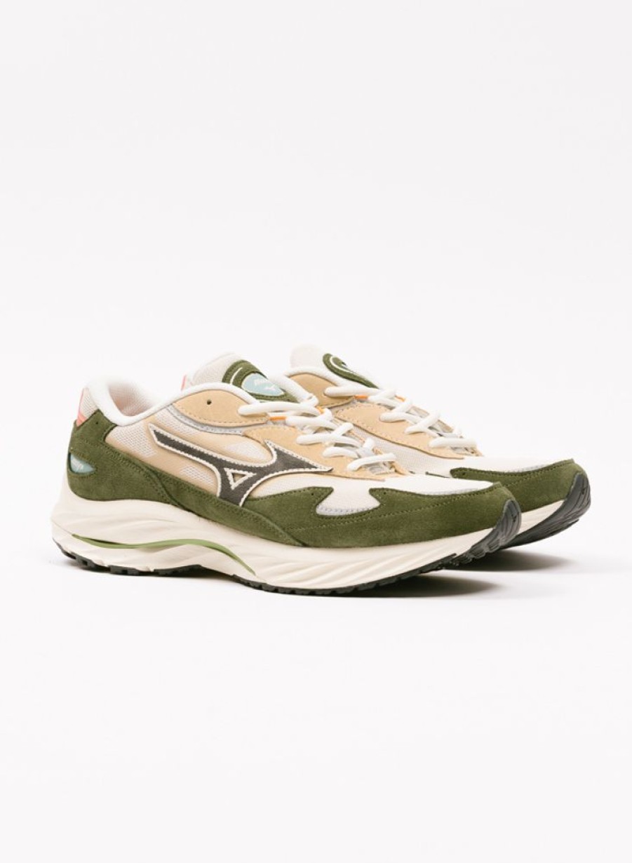 Mizuno Sneakers | Mizuno Wave Rider Beta Sand/Shadow/Riflegreen