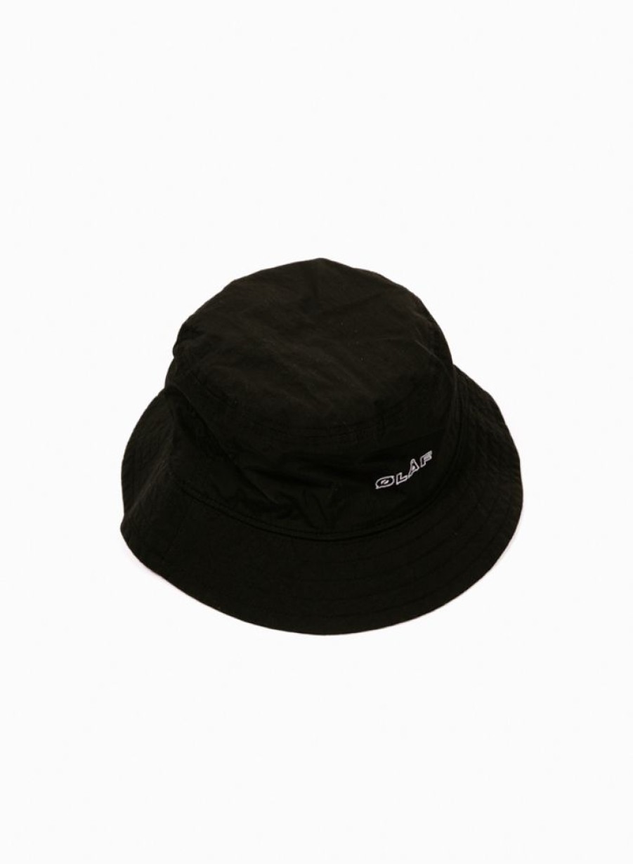 Olaf Hussein | Olaf Hussein Olaf Nylon Bucket Hat Black