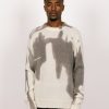 Olaf Hussein Sweaters | Olaf Hussein Olaf Passenger Mohair Knit Crewneck Off White