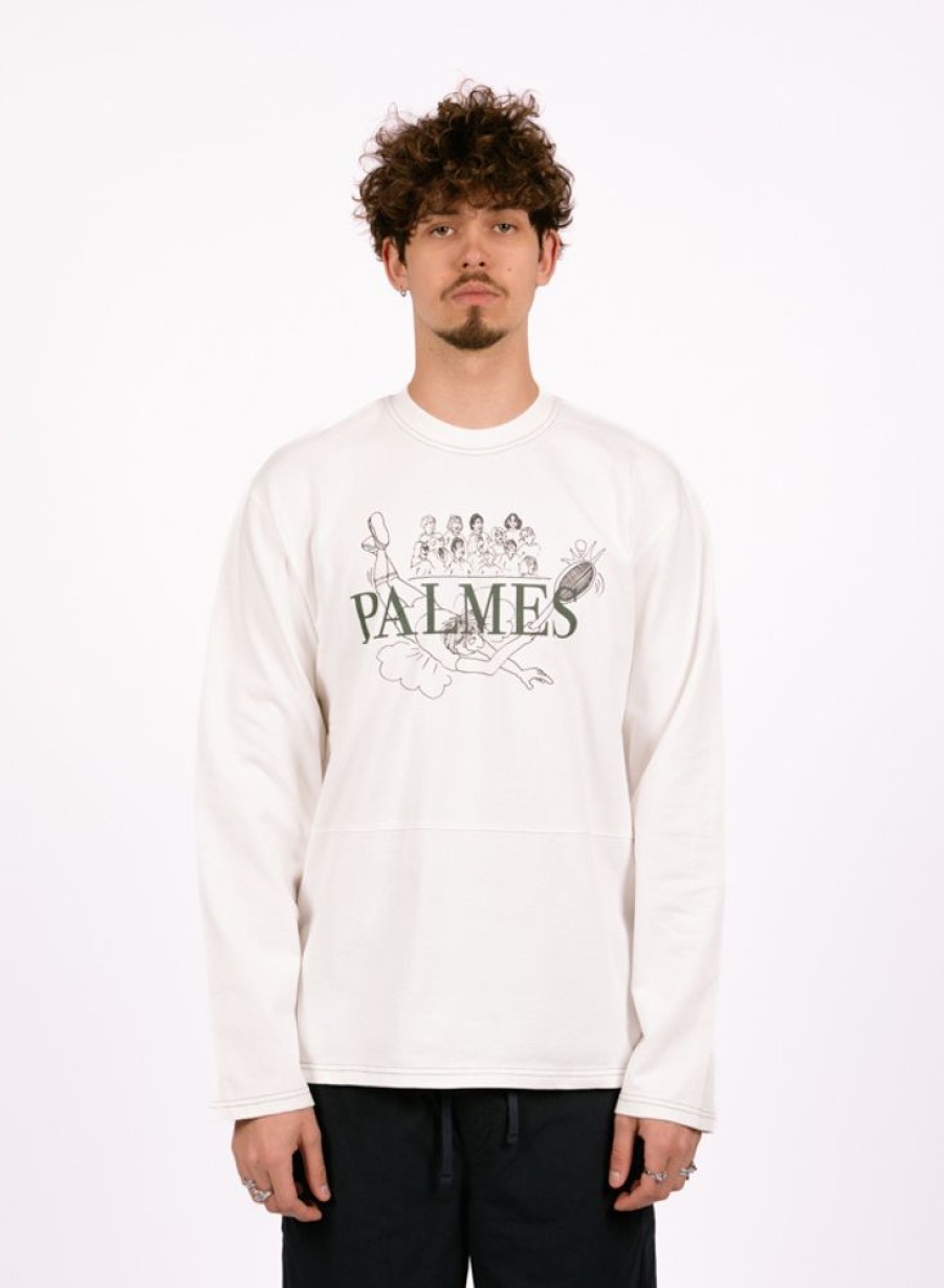 Palmes Longsleeves | Palmes Stumble Tennis Top Off-White