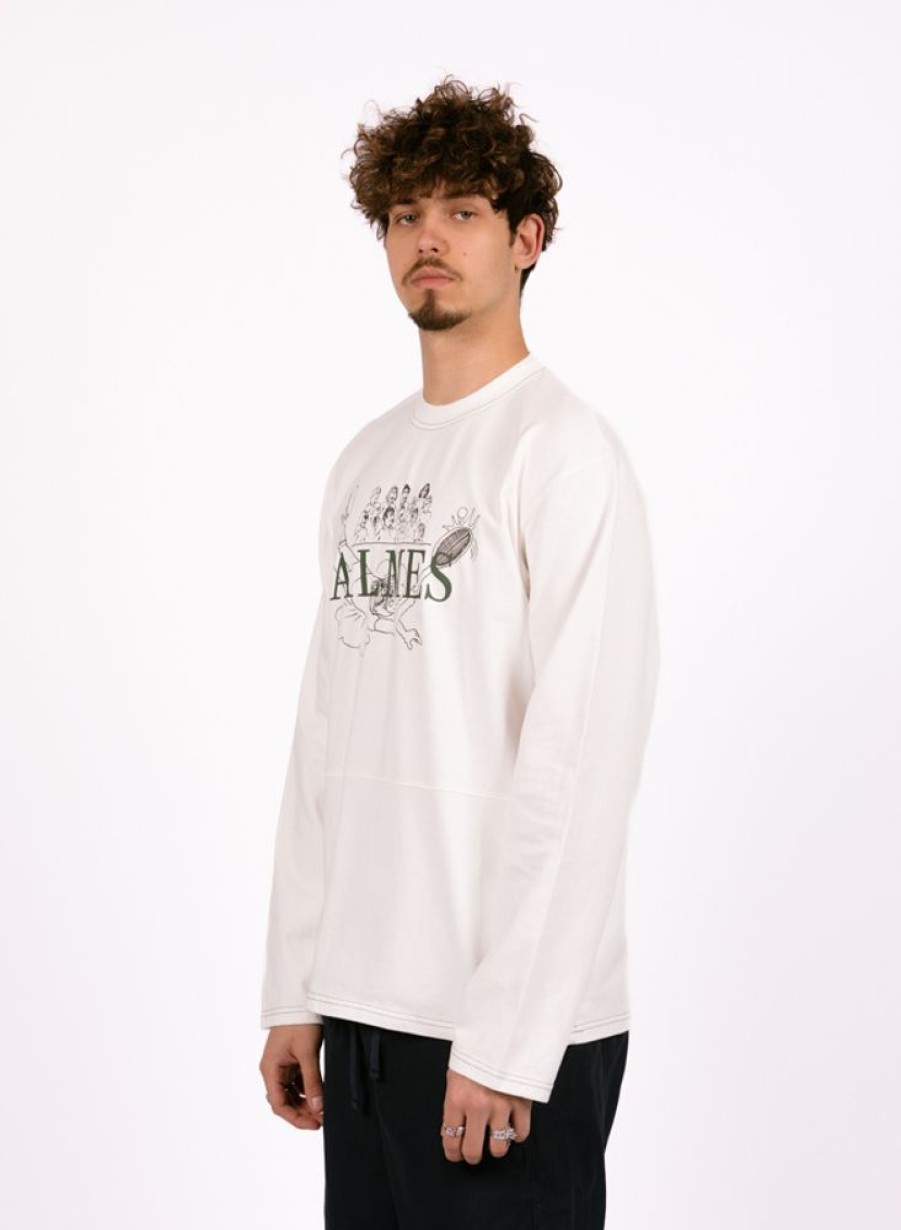 Palmes Longsleeves | Palmes Stumble Tennis Top Off-White