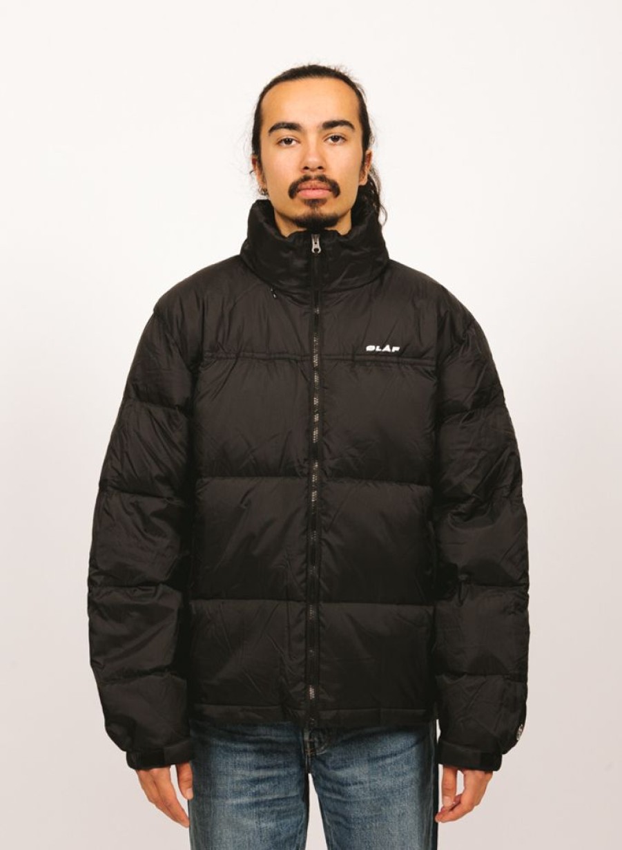 Olaf Hussein Jackets | Olaf Hussein Puffer Jacket Black