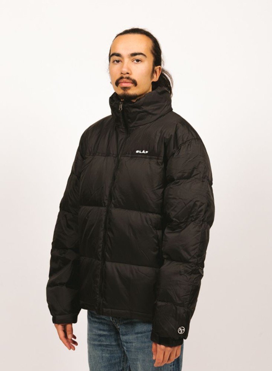 Olaf Hussein Jackets | Olaf Hussein Puffer Jacket Black