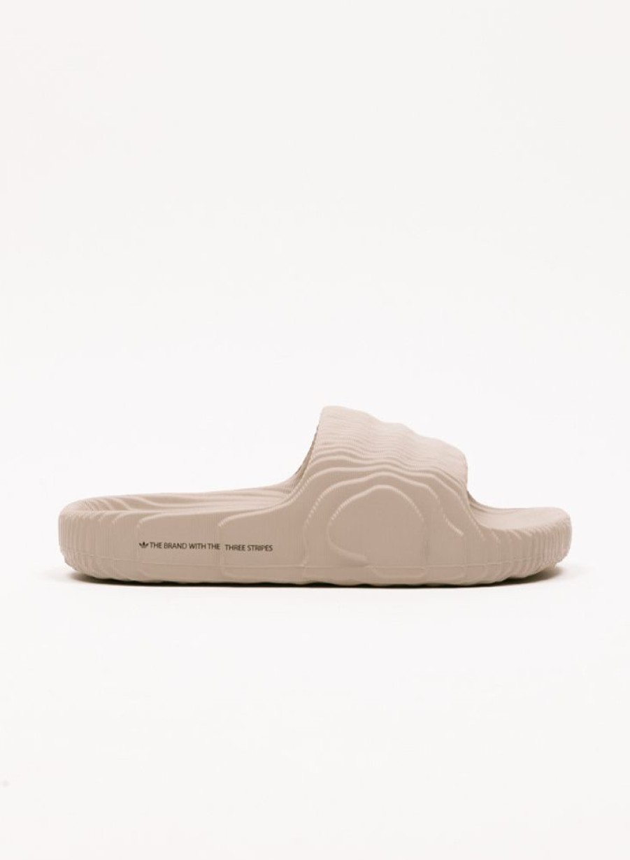 adidas originals Slides | Adidas Originals Adilette 22 Light Brown/Light Brown/Core Black