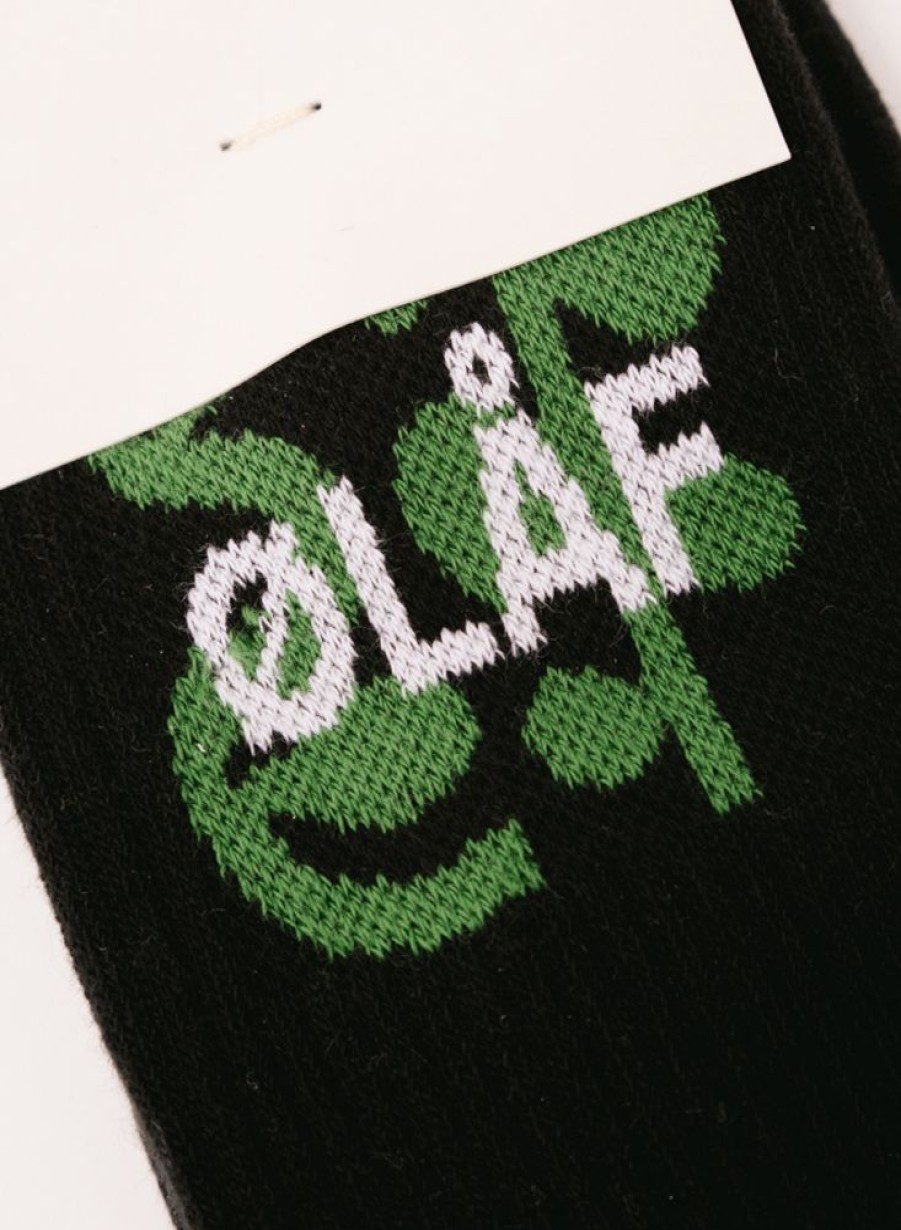 Olaf Hussein | Olaf Hussein Olaf Vine Socks Black/Green