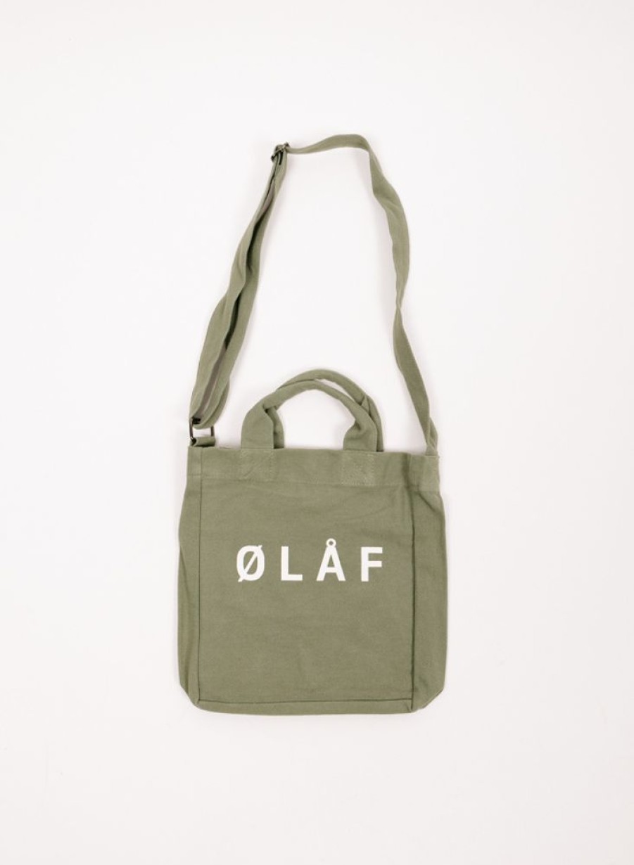 Olaf Hussein | Olaf Hussein Olaf Mini Totebag Washed Green