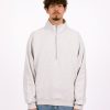 New Amsterdam Surf Association Sweaters | New Amsterdam Surf Association Half Zip Turtleneck Sweat Ash