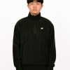 New Balance Sweaters | New Balance Athletics Remastered French Terry 1/4 Zip Black