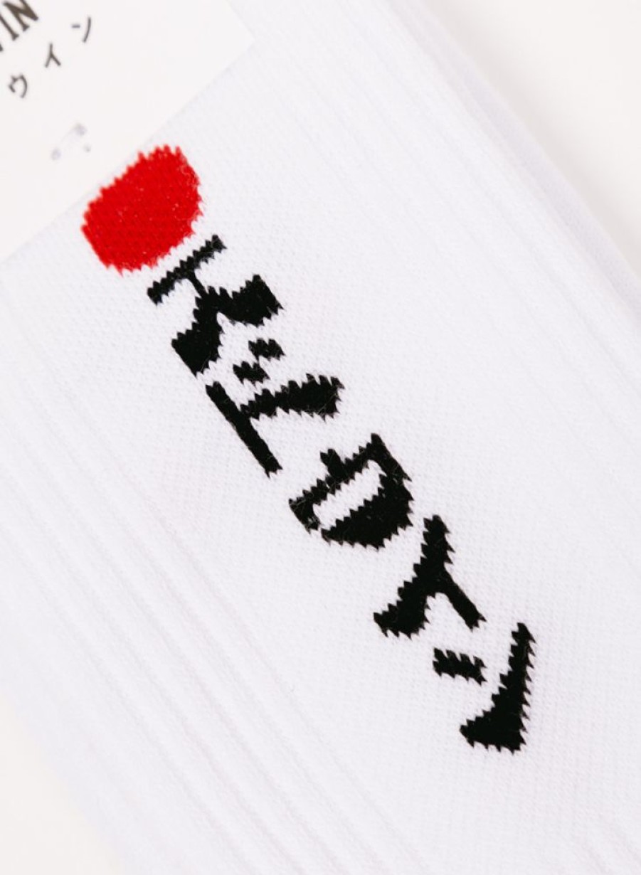 Edwin | Edwin Kamifuji Socks White