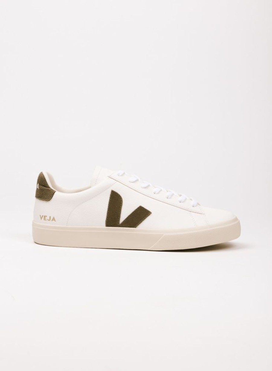 Veja Sneakers | Veja Campo Chromefree Extra White Kaki