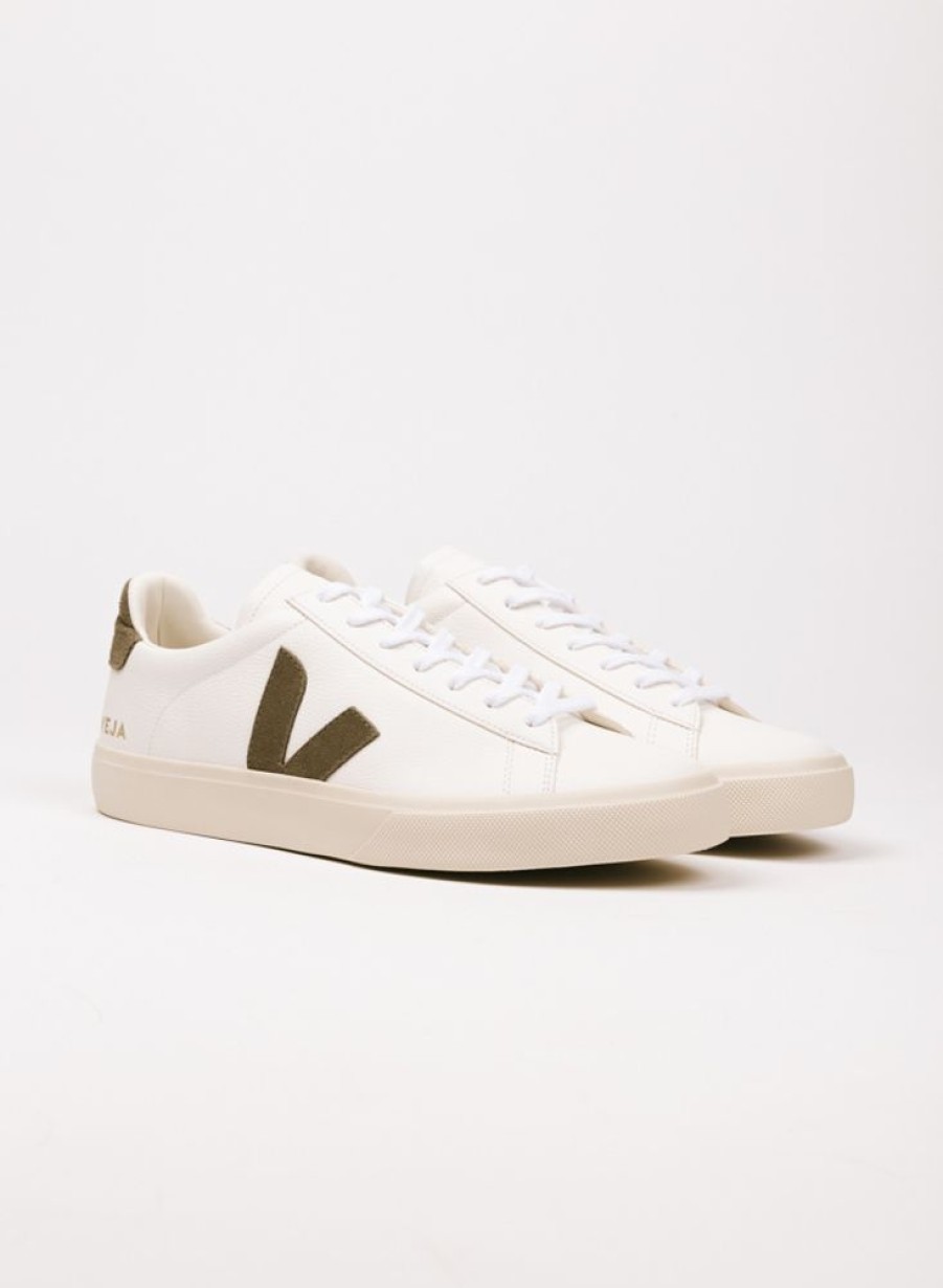 Veja Sneakers | Veja Campo Chromefree Extra White Kaki