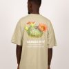 GRAIL T-Shirts | Grail X Bad Habits Social Club Tee Cactus Green