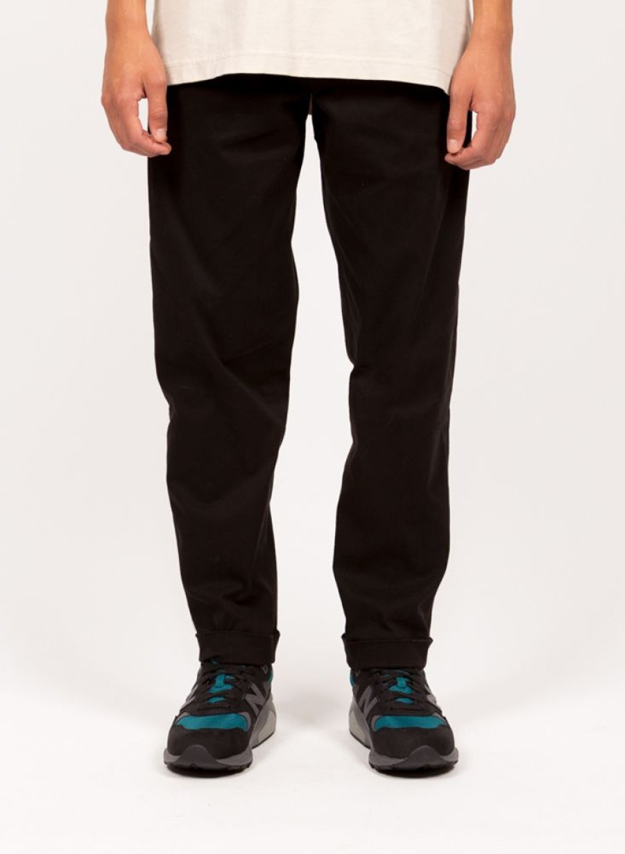 Olaf Hussein Pants | Olaf Hussein Olaf Slim Cotton Trouser Black