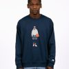 New Balance Sweaters | New Balance Athletics Sport Style Relaxed Crew Navy