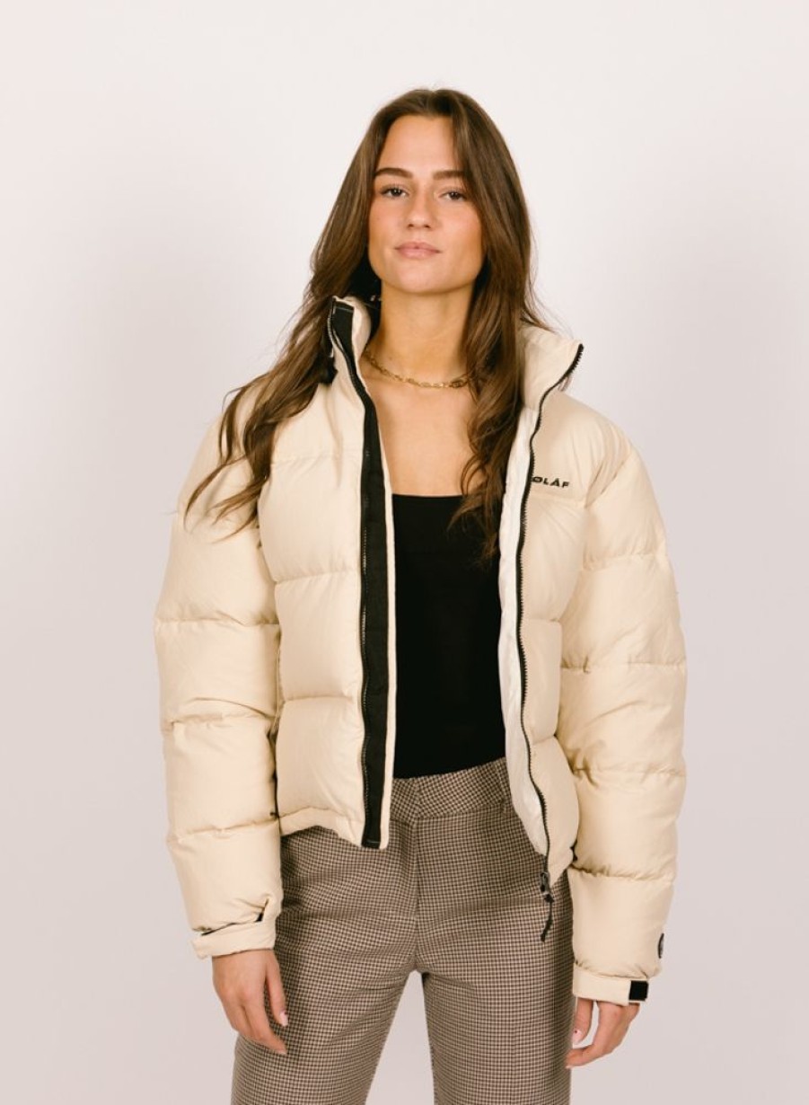 Olaf Hussein | Olaf Hussein Wmn Puffer Jacket Off White