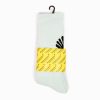 New Amsterdam Surf Association | New Amsterdam Surf Association Logo Socks Bleached Aqua