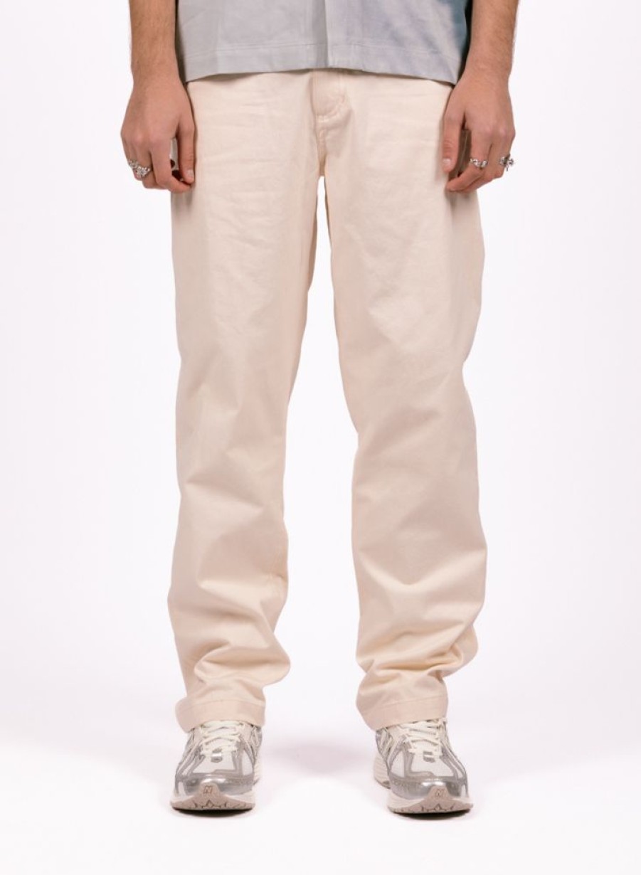 Olaf Hussein Pants | Olaf Hussein Canvas Pants Off White