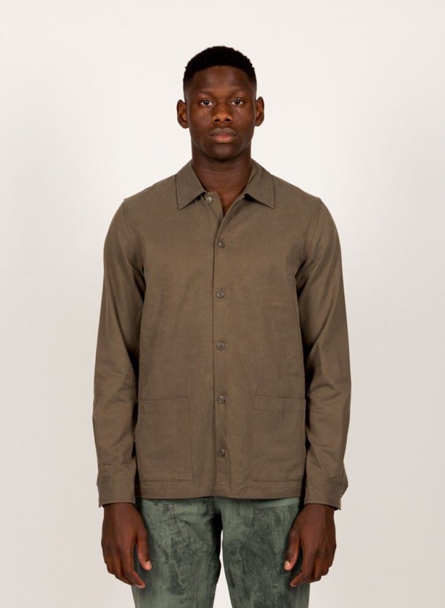 Samsoe Samsoe Shirts | Samsoe Samsoe Taka Jl Shirt 13208 Crocodile