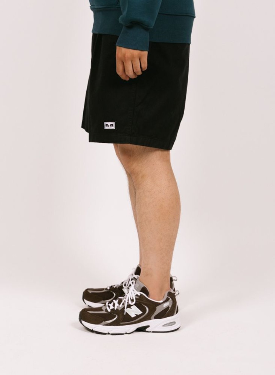 Obey Shorts | Obey Easy Relaxed Twill Short Black