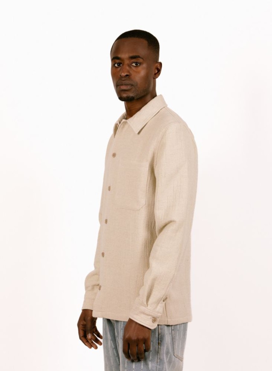 Samsoe Samsoe Shirts | Samsoe Samsoe Taka Jc Shirt 14988 Clear Cream