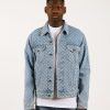 Daily Paper Jackets | Daily Paper Matwa Jacket Blue Monogram